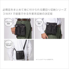 画像をギャラリービューアに読み込む, クツワ Dr.ion マルチホルダー トップファスナー M 303DR