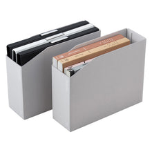 画像をギャラリービューアに読み込む, キングジム FLUCTUS フラクタス ボックスファイル 2冊入り 4833-2