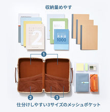 画像をギャラリービューアに読み込む, キングジム キャリングケース Carchette カルシェット ワイド 5900