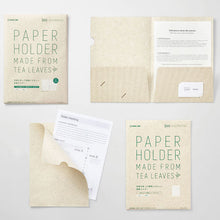 画像をギャラリービューアに読み込む, キングジム 二つ折り紙製ホルダー 茶殻紙タイプ 2枚入り 719-2