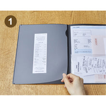 画像をギャラリービューアに読み込む, キングジム レシート 領収書スキャンホルダー 790