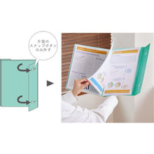 画像をギャラリービューアに読み込む, キングジム クリアーファイル カキコ ジャバラタイプ 16ポケット 8612