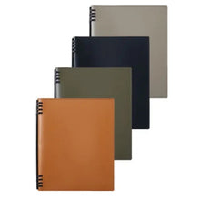 画像をギャラリービューアに読み込む, キングジム レザフェスU リングノート テフレーヌ B5サイズ 9855TELU LezafaceU