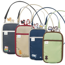 画像をギャラリービューアに読み込む, リヒトラブ にゃんシーン ショルダーポーチ A-2225