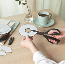 画像をギャラリービューアに読み込む, コクヨ 洗えるハサミ サクサ 万能 水洗い対応 ブラック 黒 はさみ ハサ-F440D