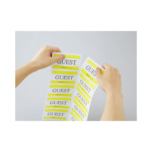 画像をギャラリービューアに読み込む, コクヨ 1片ずつ切り離せる 衣服用名札ラベル KPC-U10-20