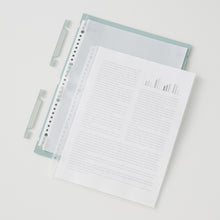 画像をギャラリービューアに読み込む, リヒトラブ Mutual 二つ折りクリヤーブック ポケット交換式 N-2421