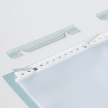 画像をギャラリービューアに読み込む, リヒトラブ Mutual 二つ折りクリヤーブック ポケット交換式 N-2421