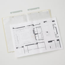 画像をギャラリービューアに読み込む, リヒトラブ Mutual 二つ折りクリヤーブック ポケット交換式 N-2422