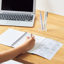 画像をギャラリービューアに読み込む, リヒトラブ SELFANA オープンリングノート N-7201