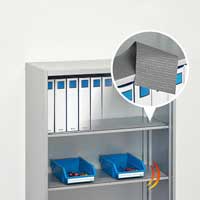 画像をギャラリービューアに読み込む, キングジム 収納棚に敷く落下予防マット RM1200