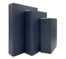 画像をギャラリービューアに読み込む, 信誠堂 マガジンファイル B5 紺色 24ピン 背幅5cm 雑誌・会報の収納に最適!