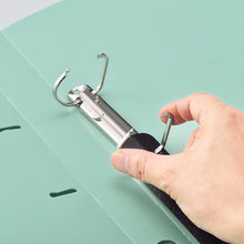 画像をギャラリービューアに読み込む, リヒトラブ noie-style D型リングファイル ツイストリング F-7684