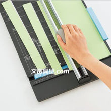 画像をギャラリービューアに読み込む, プラス スライドカッター ハンブンコ PK-813 A4 26-470