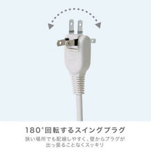 画像をギャラリービューアに読み込む, ソニック ユートリムエル 3口コンセント 1.5m USBポート付 UL-5817