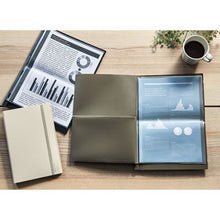 画像をギャラリービューアに読み込む, コクヨ ビズラック 2つ折りクリヤーブック BIZRACK ラ-BRFL10