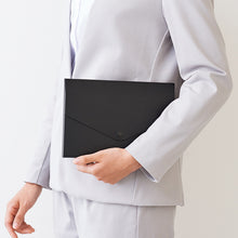 画像をギャラリービューアに読み込む, リヒトラブ Noir×Noir ノアール×ノアール エンベロープケース A5 A-5094