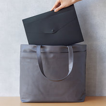 画像をギャラリービューアに読み込む, リヒトラブ Noir×Noir ノアール×ノアール エンベロープケース A4 A-5095