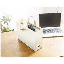 画像をギャラリービューアに読み込む, コクヨ すっきり収納できるキャリーボックス NEOS A4P-NELFM