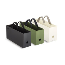 画像をギャラリービューアに読み込む, コクヨ すっきり収納できるキャリーボックス ハーフ NEOS A4PH-NELFM