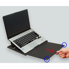 画像をギャラリービューアに読み込む, コクヨ ビズラック スライドボード付きノートPCスタンド BIZRACK EAM-BRST10