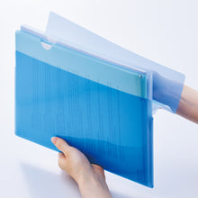 画像をギャラリービューアに読み込む, リヒトラブ ワンタッチホルダー A4ワイド F-3447 4枚枚入り