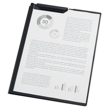 画像をギャラリービューアに読み込む, リヒトラブ Noir×Noir ノアール×ノアール クリップファイル A4 F-5903