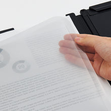 画像をギャラリービューアに読み込む, リヒトラブ Noir×Noir ノアール×ノアール クリップファイル A4 F-5903