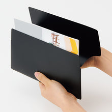 画像をギャラリービューアに読み込む, リヒトラブ Noir×Noir ノアール×ノアール ワンタッチホルダー A5ワイド F-5905