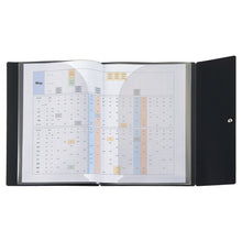 画像をギャラリービューアに読み込む, リヒトラブ Noir×Noir ノアール×ノアール ポケットホルダー A4サイズ F-5907