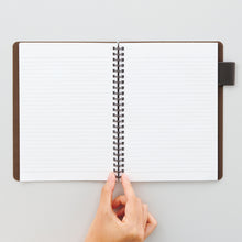 画像をギャラリービューアに読み込む, リヒトラブ オープンリングノート 合皮表紙 N-2993