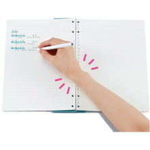 画像をギャラリービューアに読み込む, キャンパス ノートのように使えるバインダー(2×2リング)A4 ル-NP174