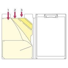 画像をギャラリービューアに読み込む, コクヨ 書類がすっきり分けられるクリップホルダー ヨハ-MC50