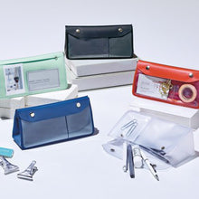 画像をギャラリービューアに読み込む, リヒトラブ ALCLEA トライアングルペンケース A-7942