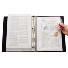 画像をギャラリービューアに読み込む, リヒトラブ スマートフィット 2タイプポケットクリヤーブック交換式 N-7520 SMART FIT