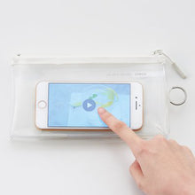 画像をギャラリービューアに読み込む, リヒトラブ soeru クリヤーペンケース A-8100