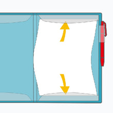 画像をギャラリービューアに読み込む, キングジム クリアーファイル カキコ 20ポケット 8632