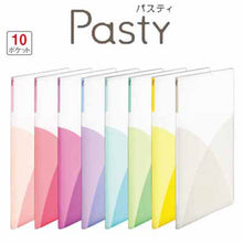 画像をギャラリービューアに読み込む, プラス Pasty パスティ クリアーファイル A4サイズ 10ポケット FC-390P