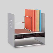 画像をギャラリービューアに読み込む, プラス ブックスタンド H型 ケース付 BS-325HC シルバー