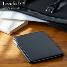 画像をギャラリービューアに読み込む, キングジム レザフェスU スライドメモパッド A6サイズ 9932LU LezafaceU
