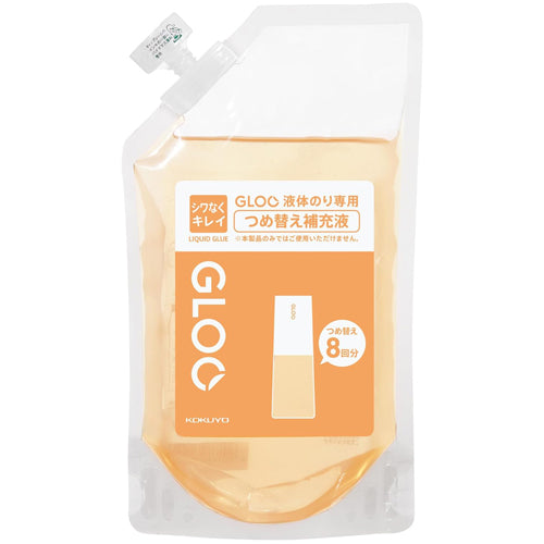コクヨ GLOO グルー 液体のり シワなくキレイ つめ替え補充液 ﾀ-G825