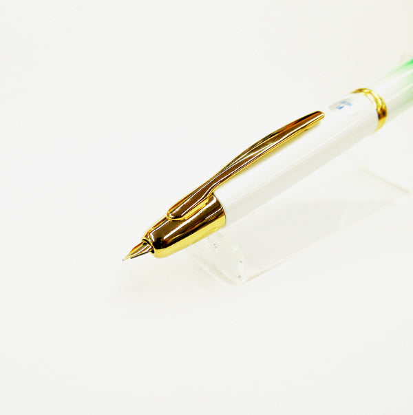 限定品！パイロット 万年筆 Capless キャップレス 翠緑の輝き 送料無料