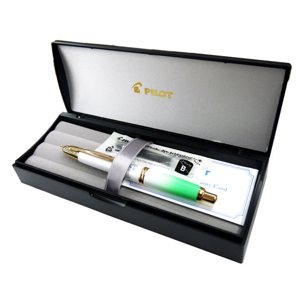 限定品！パイロット 万年筆 Capless キャップレス 翠緑の輝き 送料無料