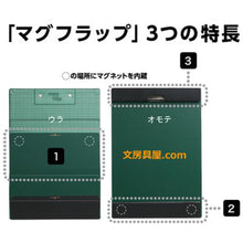 画像をギャラリービューアに読み込む, キングジム クリップボード マグフラップ 5085 magflap
