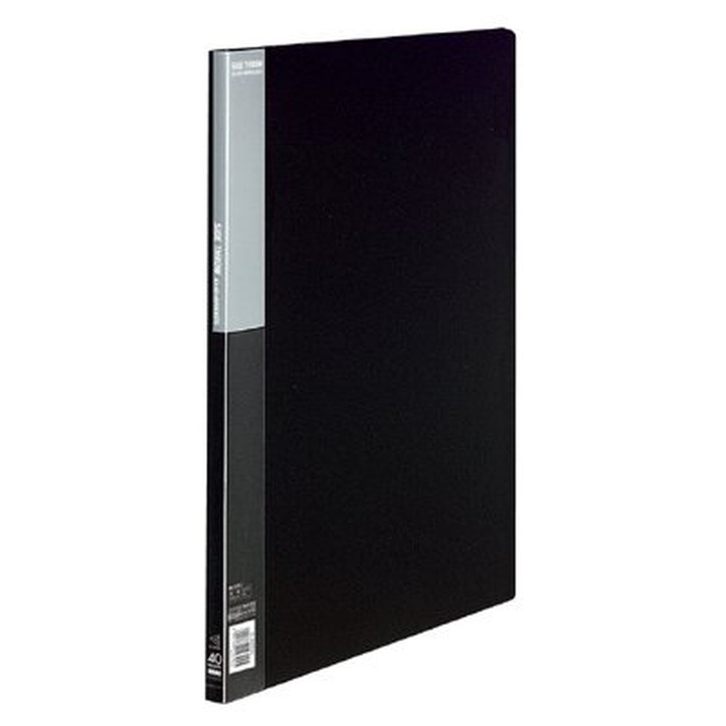 コクヨ クリヤーブック＜ベーシック＞サイドスロー A3縦 固定式20枚ポケット 黒 ﾗ-B223D