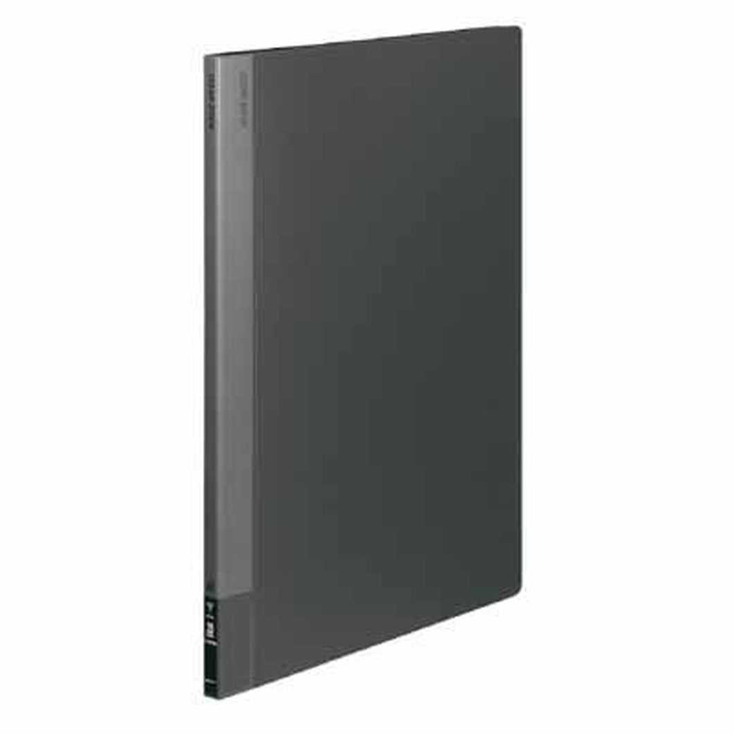 コクヨ クリヤーブック A3縦 固定式20枚ポケット 濃灰 ﾗ-563NDM