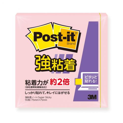3M スリーエム ポストイット 強粘着ピンク  654SS-RPP
