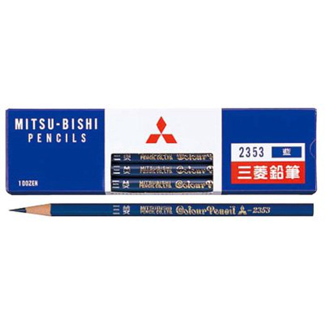 三菱鉛筆 藍通し鉛筆 K2353