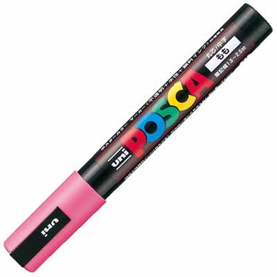 三菱鉛筆 POSCA ポスカ 中字 桃 PC-5M.13